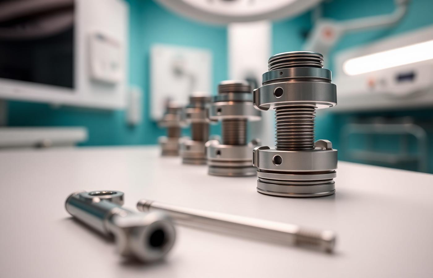 Modern knee joint replacement implant components